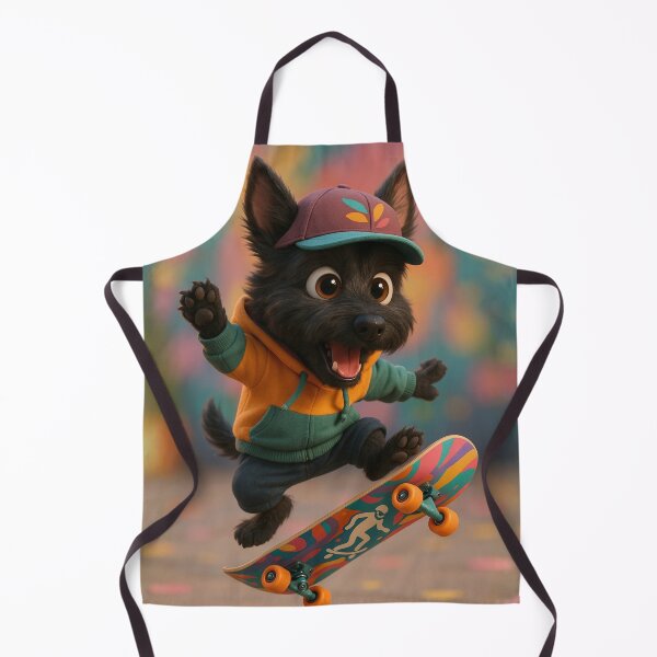 Item preview, Skater Scottish Terrier designed and sold by Sillytoe.