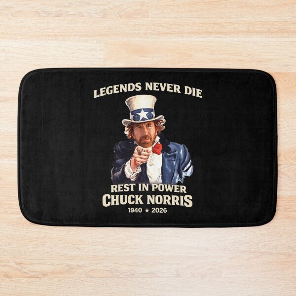 Item preview, Chuck Norris, Legendary Tough Guy, Legens never die designed and sold by legbabella.