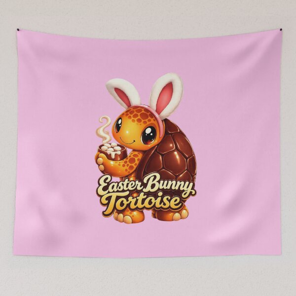 Item preview, Easter bunny tortoise designed and sold by BritishDelights.