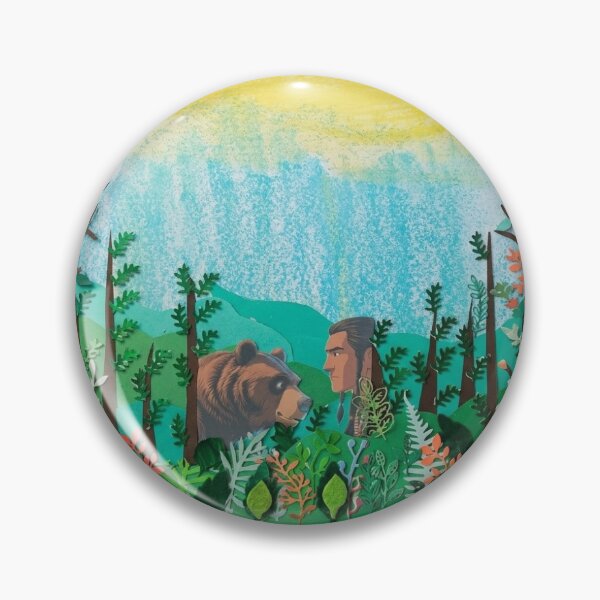 Item preview, The Silent Bond – Hand-Crafted Forest Collage Art designed and sold by urvashiagra78.