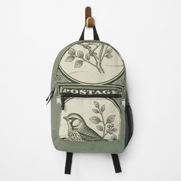 Item preview, Vintage Bird Postage Stamp designed and sold by bloom-moon.