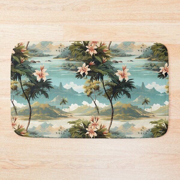 Item preview, Tropical Island Fantasies Pattern designed and sold by Eclectic Monkey.
