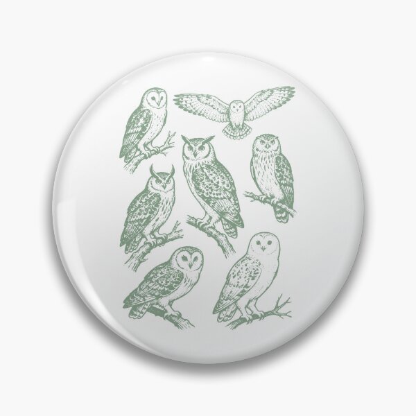 Item preview, Owls 90s Vintage Tattoo Style. designed and sold by EunsooLee.