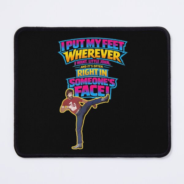 Item preview, "I put my feet wherever, Chuck Norris Pop Art – Retro Comics Style designed and sold by Wawan35200.