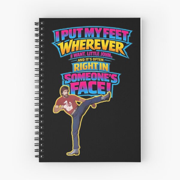 Item preview, "I put my feet wherever, Chuck Norris Pop Art – Retro Comics Style designed and sold by Wawan35200.