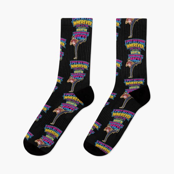 Item preview, "I put my feet wherever, Chuck Norris Pop Art – Retro Comics Style designed and sold by Wawan35200.