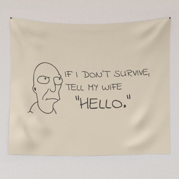 Item preview, Tell My Wife "Hello." designed and sold by Malreyn77.