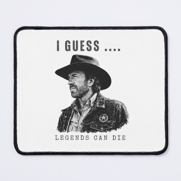 Item preview, Chuck Norris, Legendary Tough Guy, Legens never die designed and sold by legbabella.