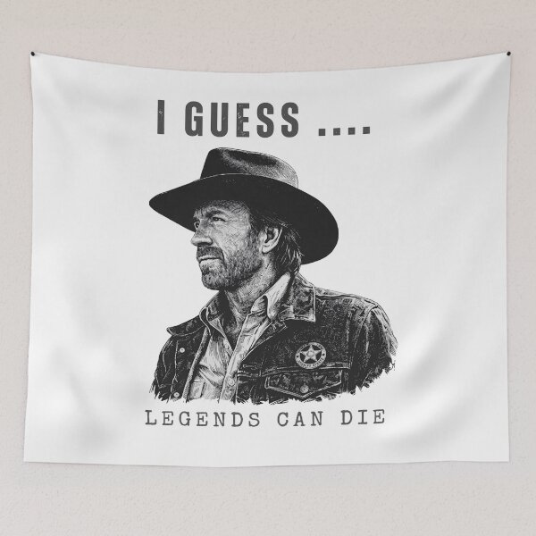 Item preview, Chuck Norris, Legendary Tough Guy, Legens never die designed and sold by legbabella.