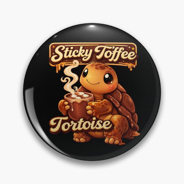Item preview, Sticky toffee tortoise designed and sold by BritishDelights.