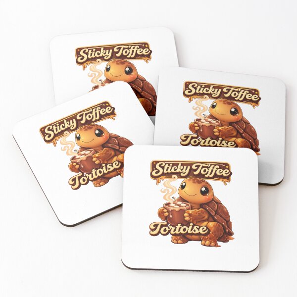Item preview, Sticky toffee tortoise designed and sold by BritishDelights.