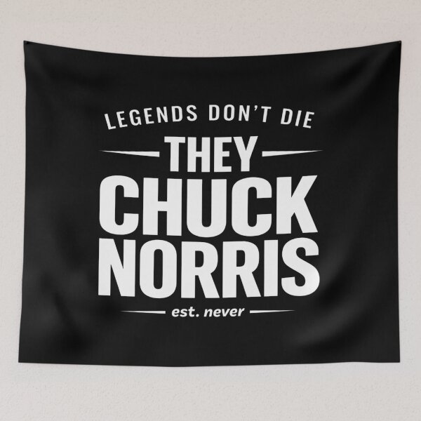 Item preview, Chuck Norris, Legendary Tough Guy, Legens never die designed and sold by legbabella.