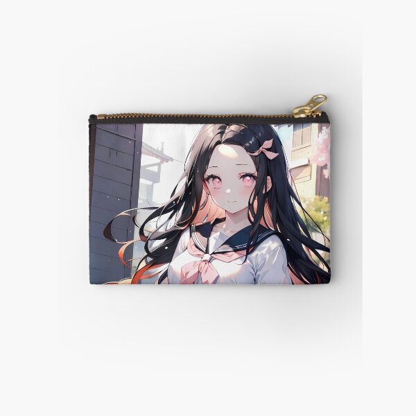 Item preview, Nezuko Kamado Demon Slayer Spring Garden School Uniform designed and sold by TanglenRabbit.
