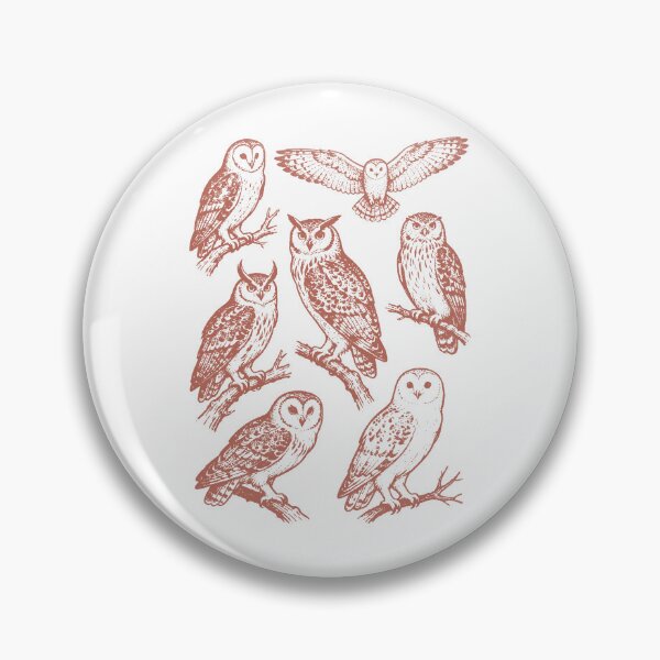 Item preview, Owls 90s Vintage Tattoo Style. #2 designed and sold by EunsooLee.