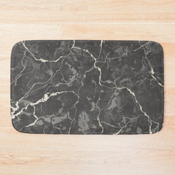 Item preview, Charcoal Ice Gray Cream Marble Pattern Design designed and sold by burbankdesigns.