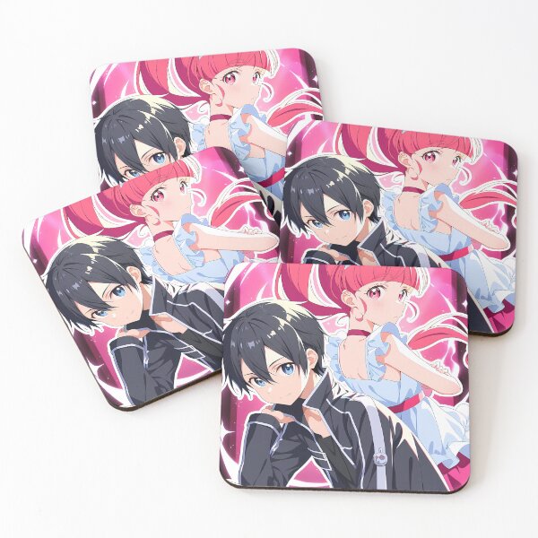 Item preview, Kirito Sword Art Online Radiant Pink Fantasy Pose designed and sold by TanglenRabbit.