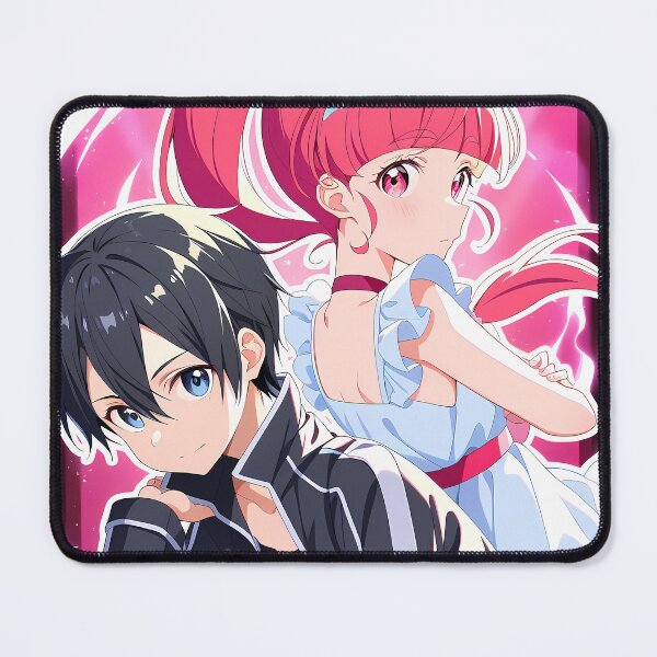 Item preview, Kirito Sword Art Online Radiant Pink Fantasy Pose designed and sold by TanglenRabbit.