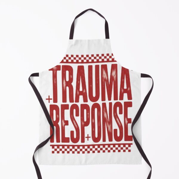 Item preview, Trauma Response Bold Distressed Statement Tee designed and sold by NewUSShop.