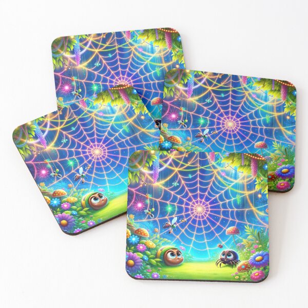 Item preview, Spider Web in Garden designed and sold by Sillytoe.