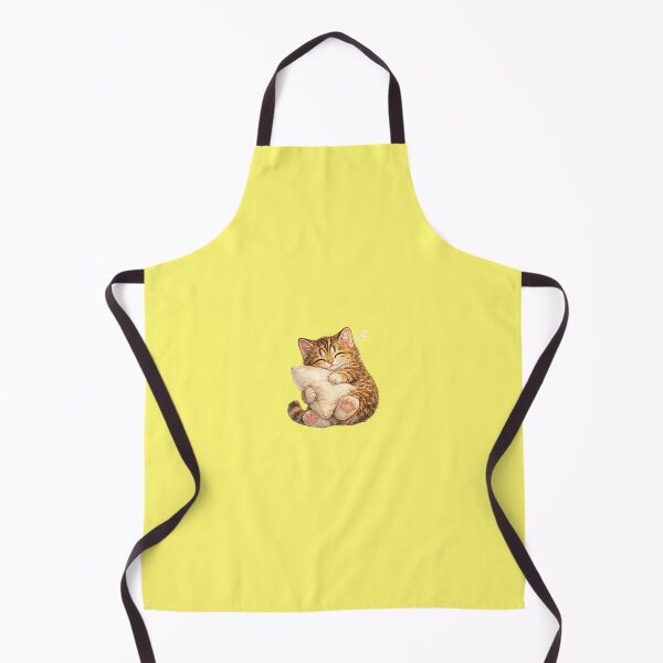 Item preview, cat hugging a pillow designed and sold by PasoaPaso2025.