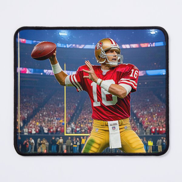 Item preview, JOE MONTANA - Wall Art - Won 4 Super Bowls designed and sold by DBM Photo Gallery 1.