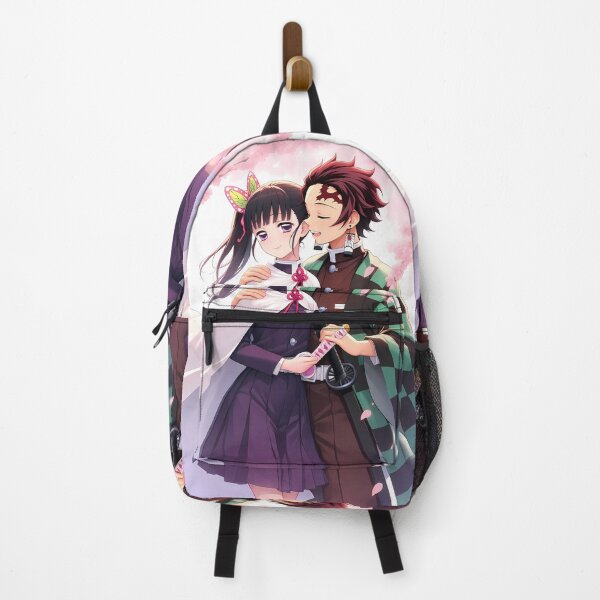 Item preview, Tanjiro Kamado Demon Slayer Spring Couple Under Cherry Blossoms designed and sold by TanglenRabbit.
