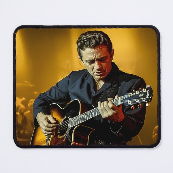 Item preview, JOHNNY CASH - Wall Art - Man In Black designed and sold by DBM Photo Gallery 1.