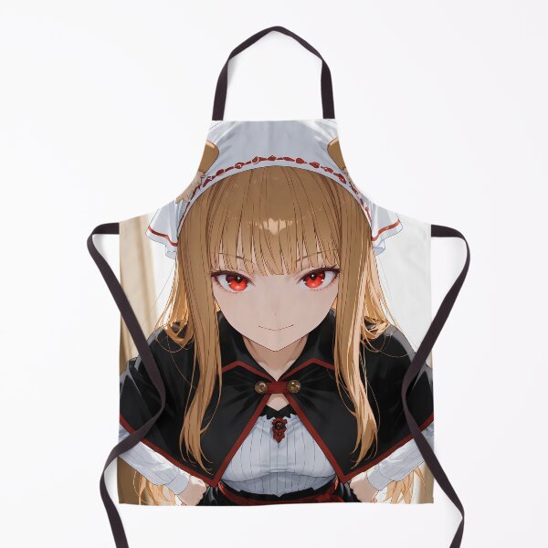 Item preview, Holo Spice And Wolf Headscarf Closeup Wolf Ears Red Eyes designed and sold by TanglenRabbit.