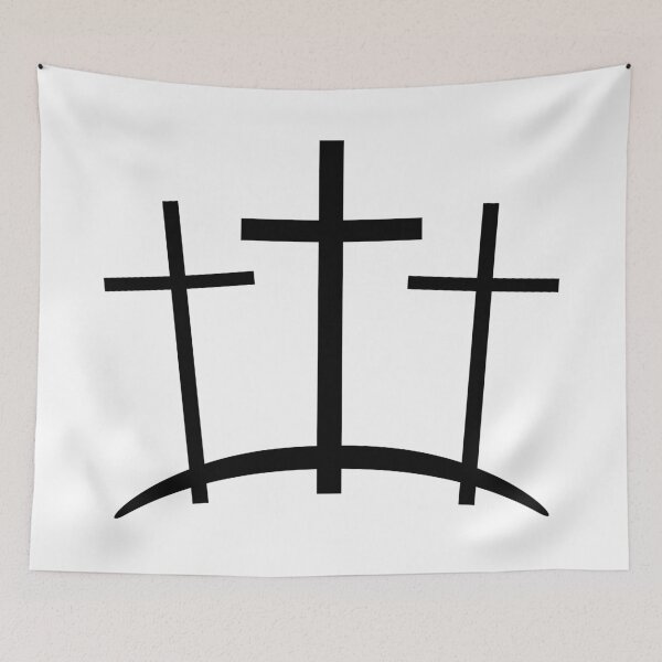 Item preview, Calvary Crosses Easter Background designed and sold by MagnoliaLake.