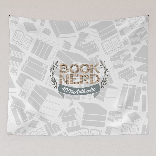 Item preview, Book Nerd Single Design designed and sold by Pembertea.
