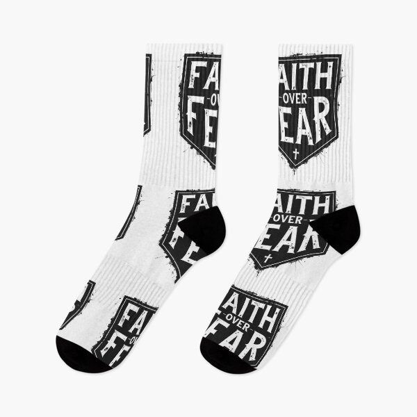 Item preview, Faith Over Fear Christian Shirt – Bold Motivational Streetwear Tee designed and sold by relso.