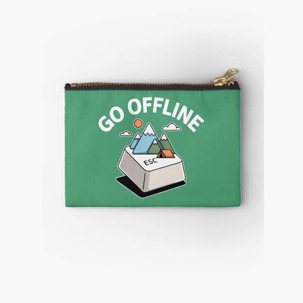 Item preview, ESC GO OFFLINE Camping  designed and sold by SusanaDesigns.