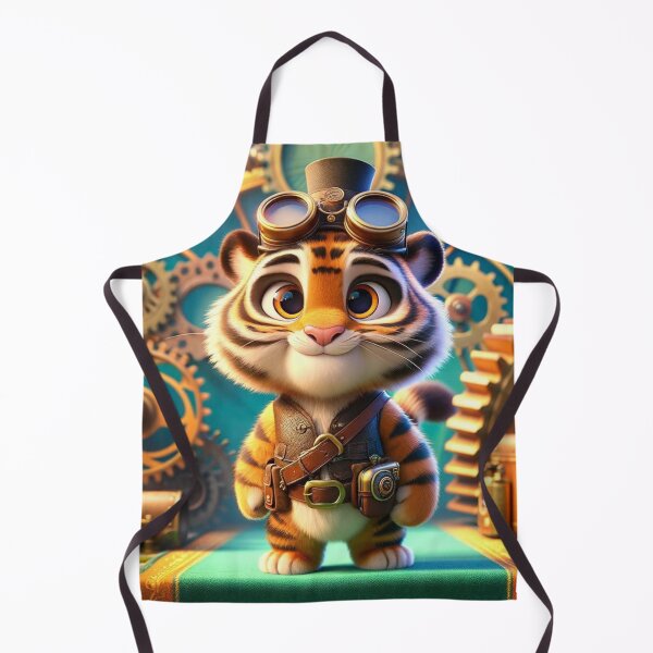 Item preview, Clockwork Tiger designed and sold by Sillytoe.