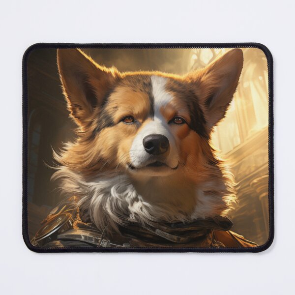 Item preview, Sir Paws Corgi Knight – Random Vibes Cute designed and sold by TechDreamscapes.