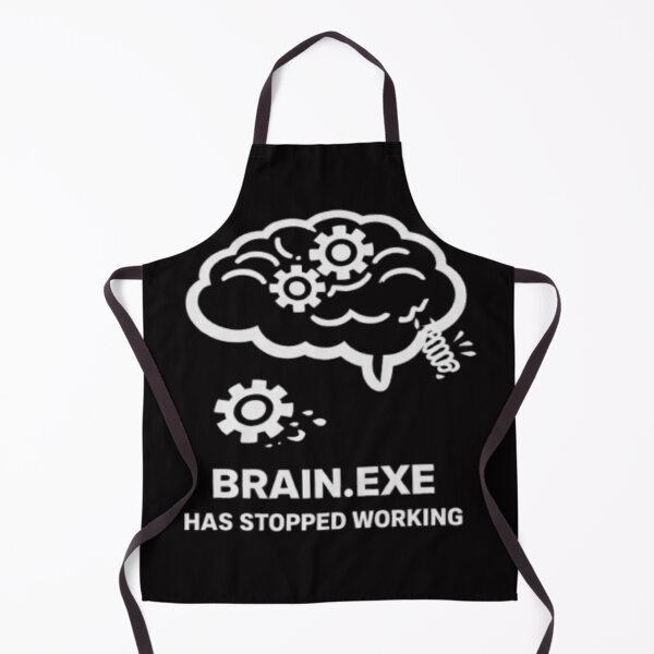 Item preview, Funny Overthinking Brain – Brain.Exe Has Stopped Working designed and sold by MS-DesignArt.