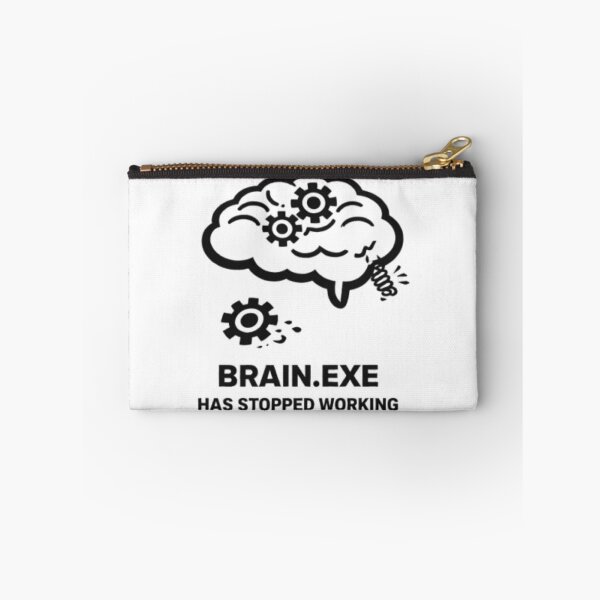 Item preview, Funny Overthinking Brain – Brain.Exe Has Stopped Working designed and sold by MS-DesignArt.