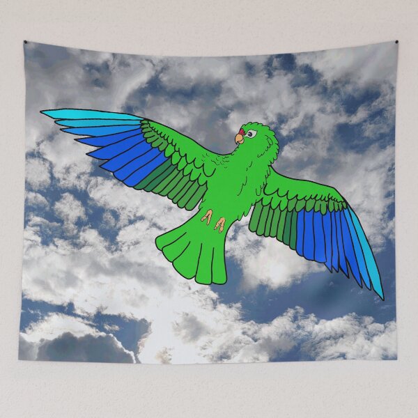 Item preview, Cotorra Puertorriqueña designed and sold by Otterlyfancy.