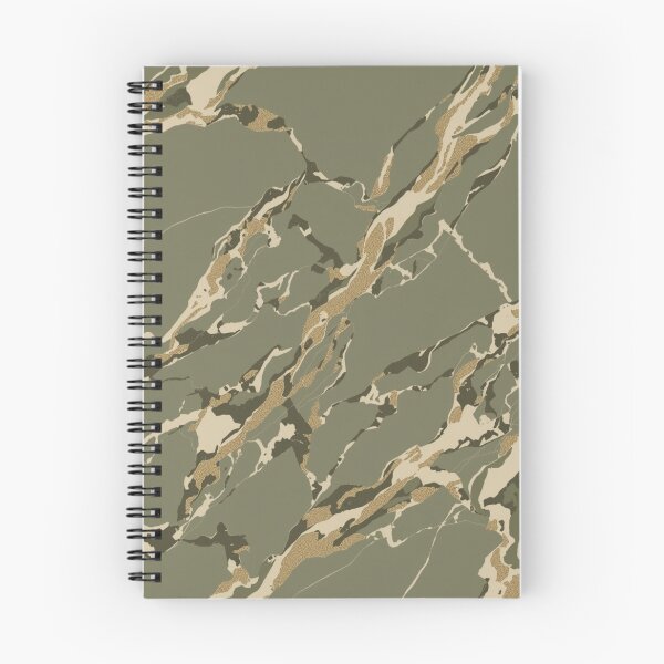 Item preview, Khaki Olive Green Cream Marble Design Pattern designed and sold by burbankdesigns.