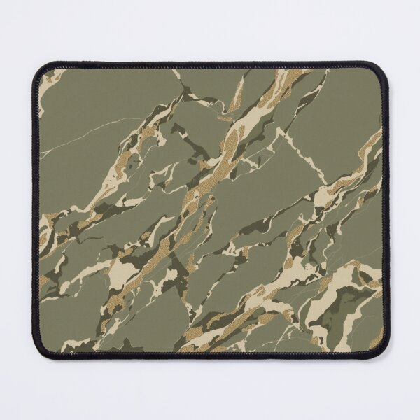 Item preview, Khaki Olive Green Cream Marble Design Pattern designed and sold by burbankdesigns.