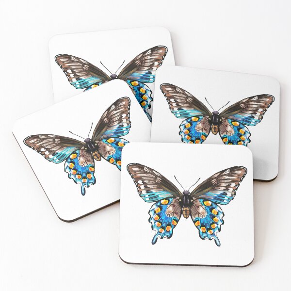 Item preview, Beautiful Butterfly blue type designed and sold by LOVEARTDESIGN.
