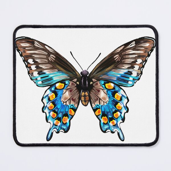 Item preview, Beautiful Butterfly blue type designed and sold by LOVEARTDESIGN.