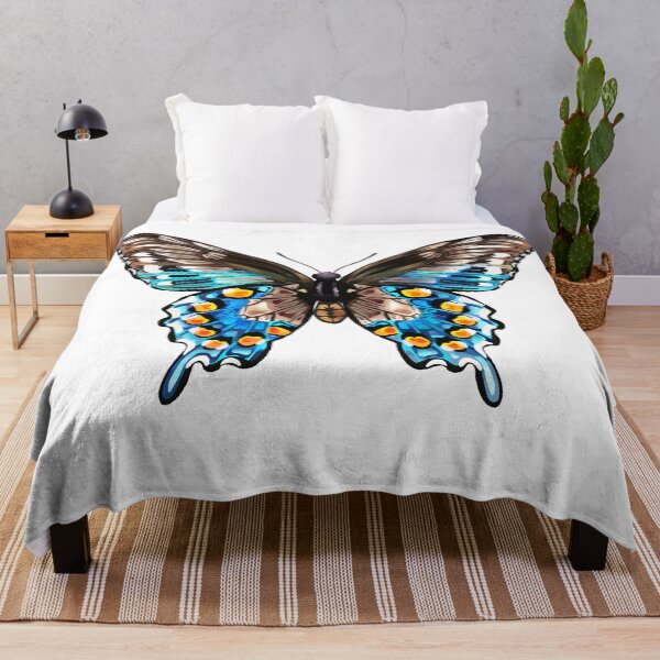 Item preview, Beautiful Butterfly blue type designed and sold by LOVEARTDESIGN.