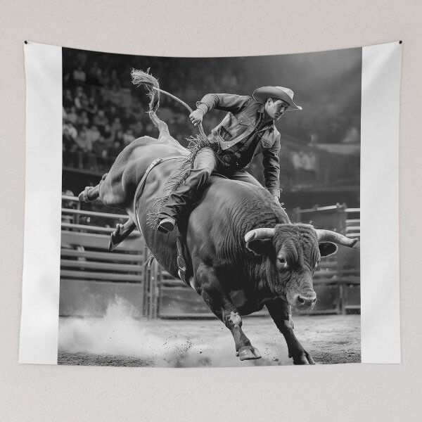 Item preview, PROFESSIONAL BULL RIDERS - Wall Art designed and sold by DBM Photo Gallery 1.