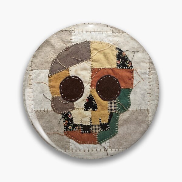 Item preview, Cute Patchwork Skull designed and sold by TackyTime.