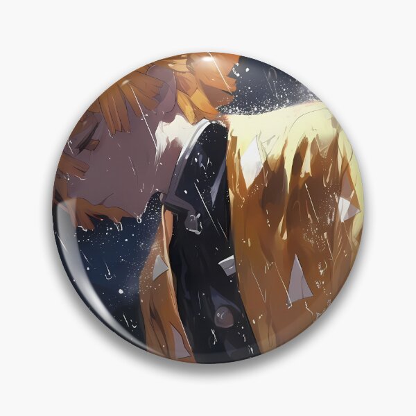 Item preview, Zenitsu Agatsuma Demon Slayer Rainy Night Starlight Mood designed and sold by TanglenRabbit.