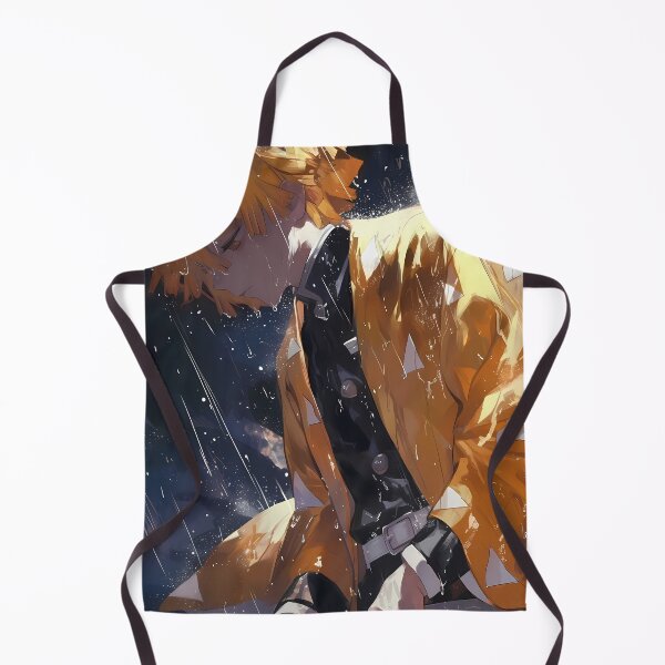 Item preview, Zenitsu Agatsuma Demon Slayer Rainy Night Starlight Mood designed and sold by TanglenRabbit.