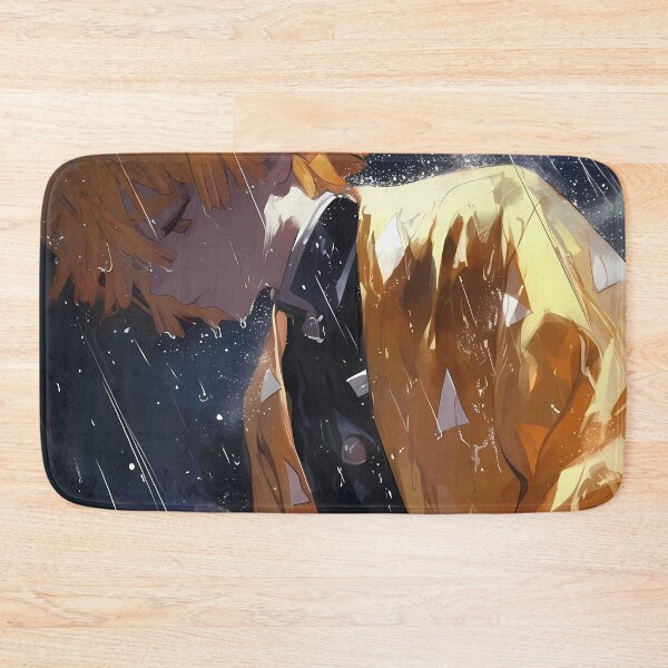 Item preview, Zenitsu Agatsuma Demon Slayer Rainy Night Starlight Mood designed and sold by TanglenRabbit.