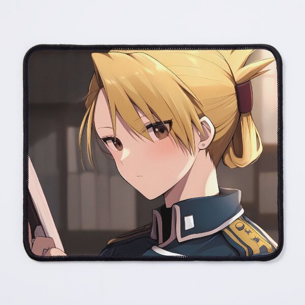 Item preview, Riza Hawkeye Fullmetal Alchemist Quiet Library Focus designed and sold by TanglenRabbit.