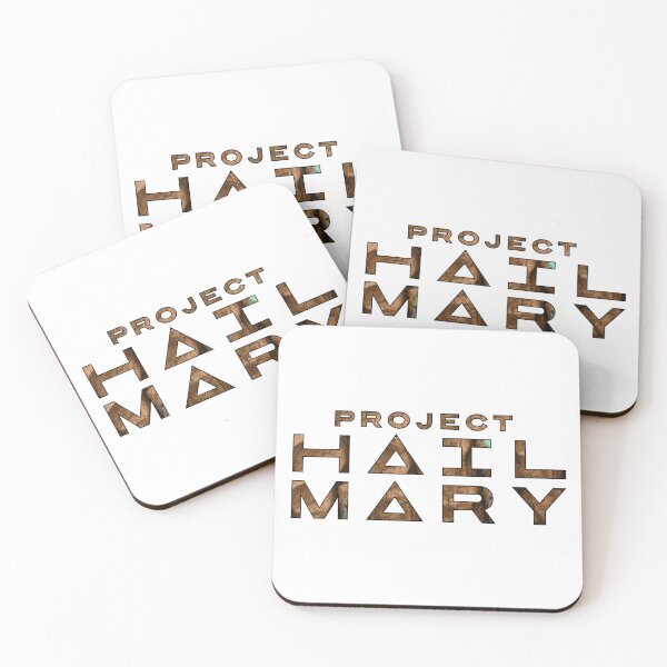 Item preview, Project Hail Mary - Movie Wordmark Rocky (Black) |  designed and sold by PixelsandPulp.