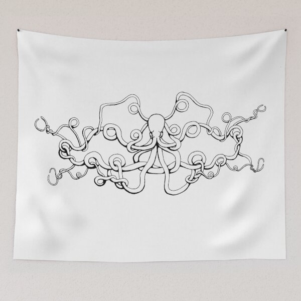 Item preview, cephalopod pattern designed and sold by artisterik.